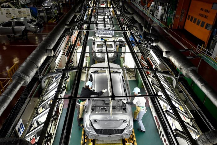 مصانع سيارات تويوتا في اليابان