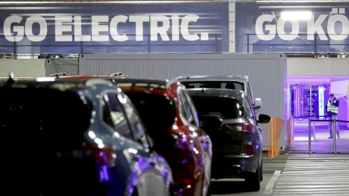 مبيعات السيارات الكهربائية في اوروبا