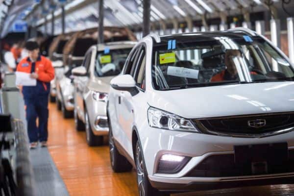 ارتفعت مبيعات السيارات في الصين